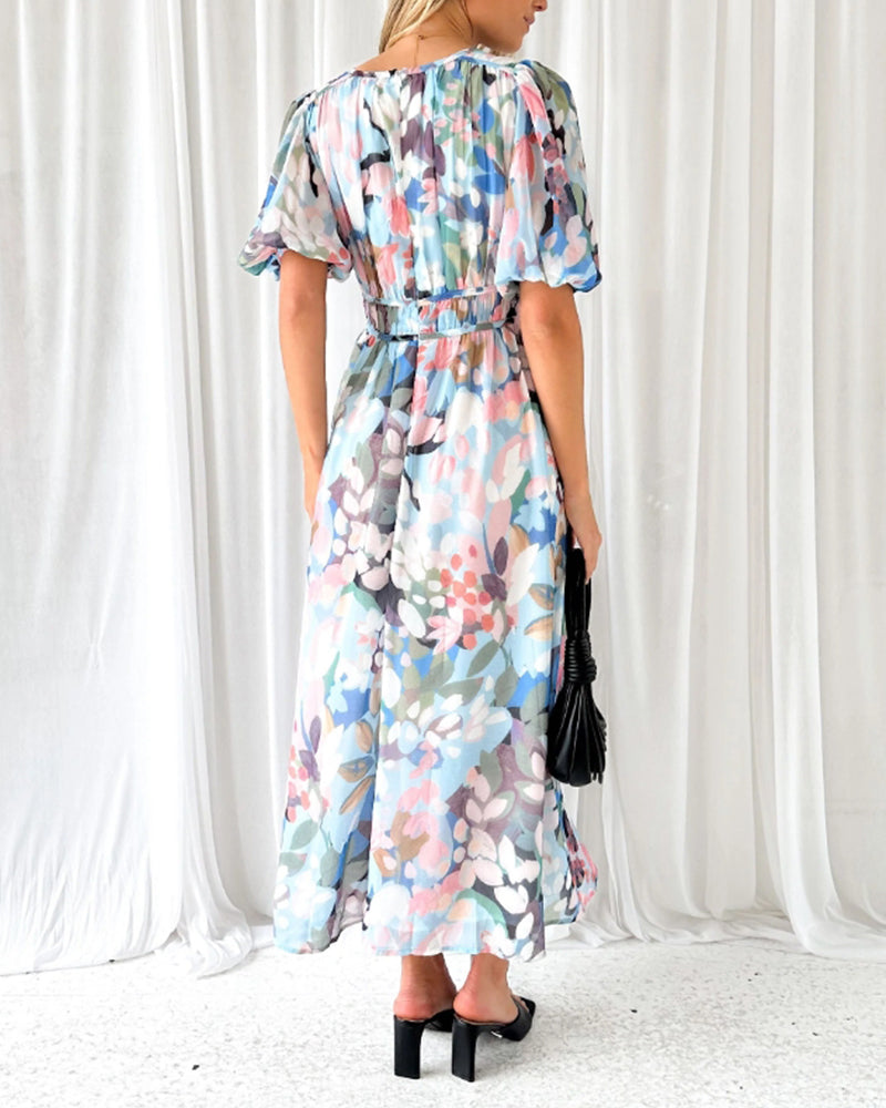 Elvira Long Boho Dress