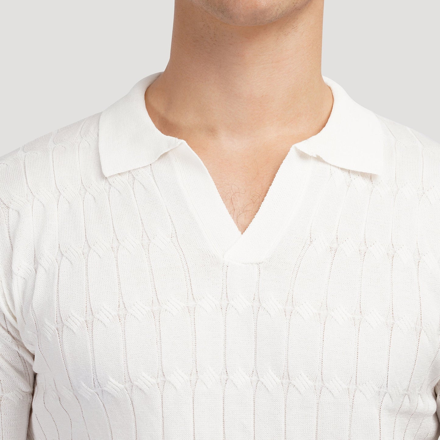 Luxe Textured Polo
