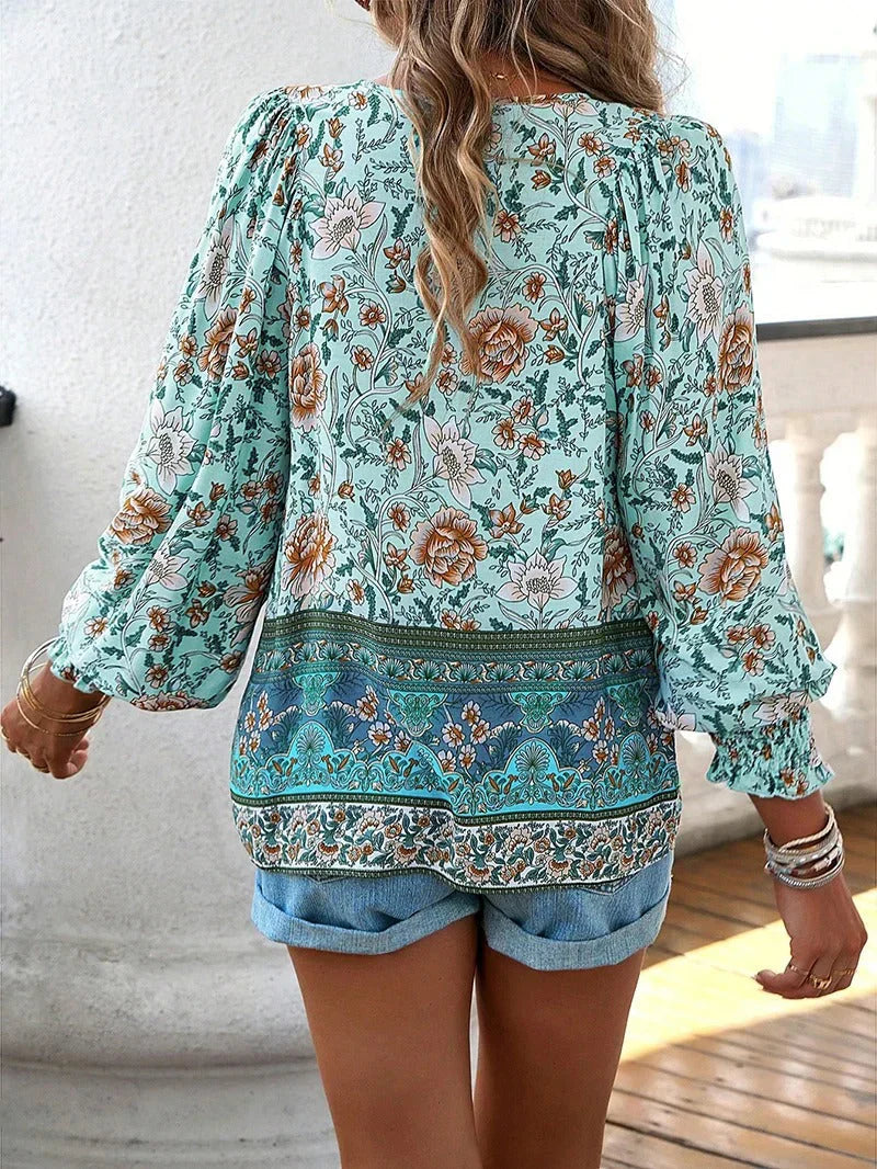 Tina | Floral Top