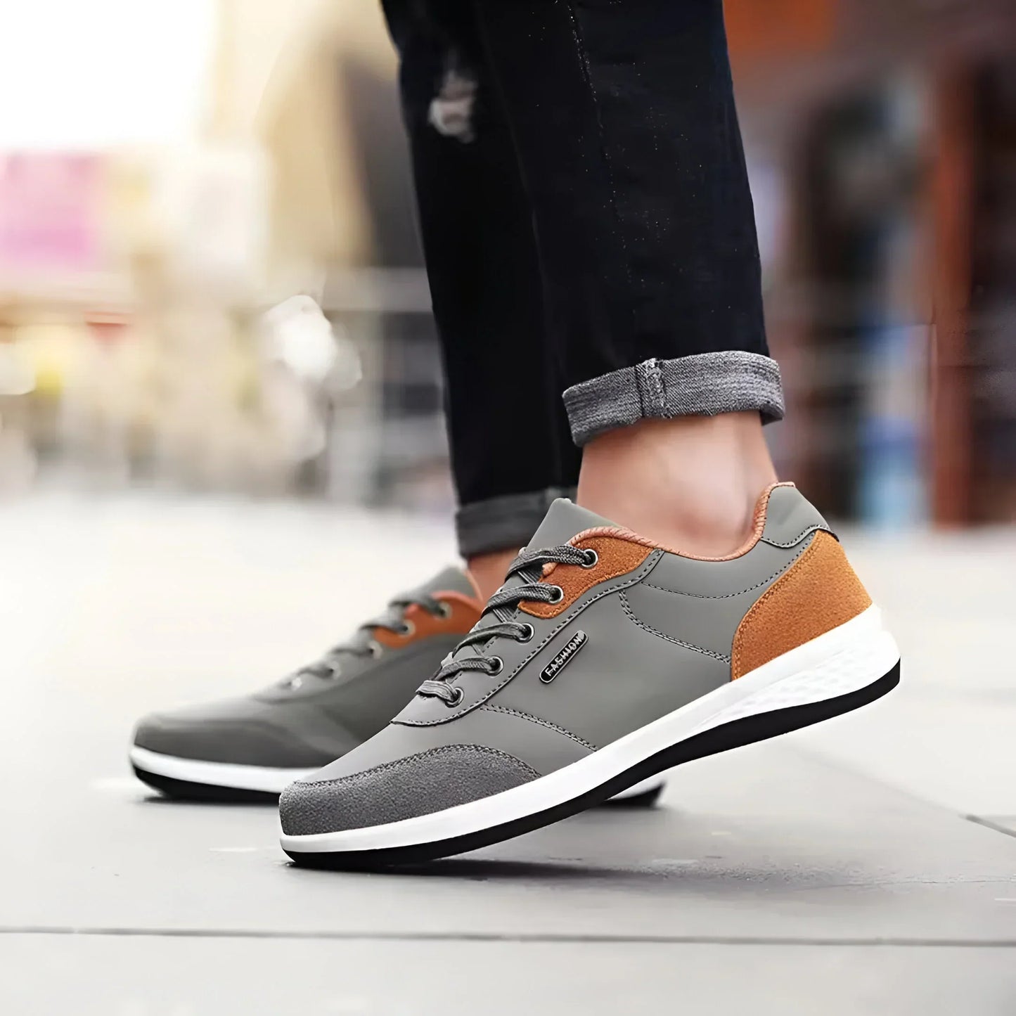 Stefano Panel-Lace Sneakers