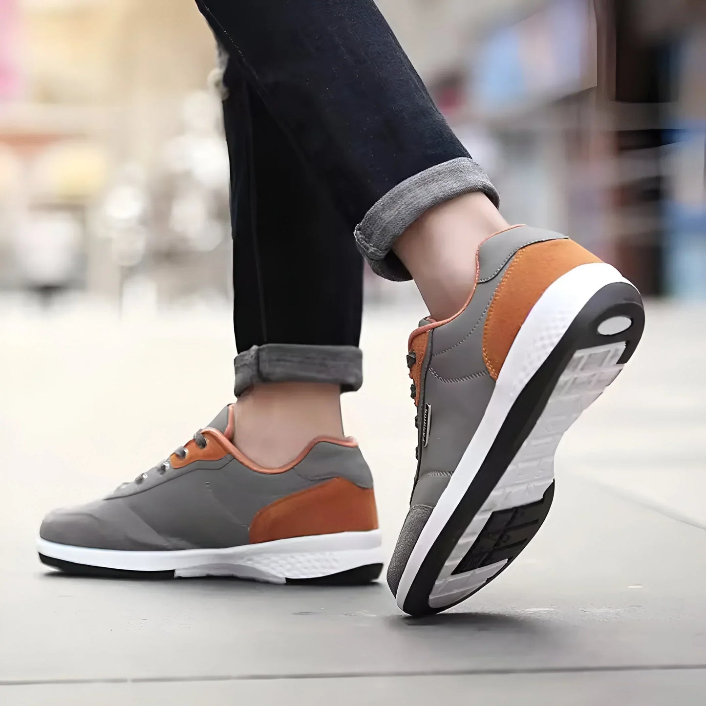 Stefano Panel-Lace Sneakers