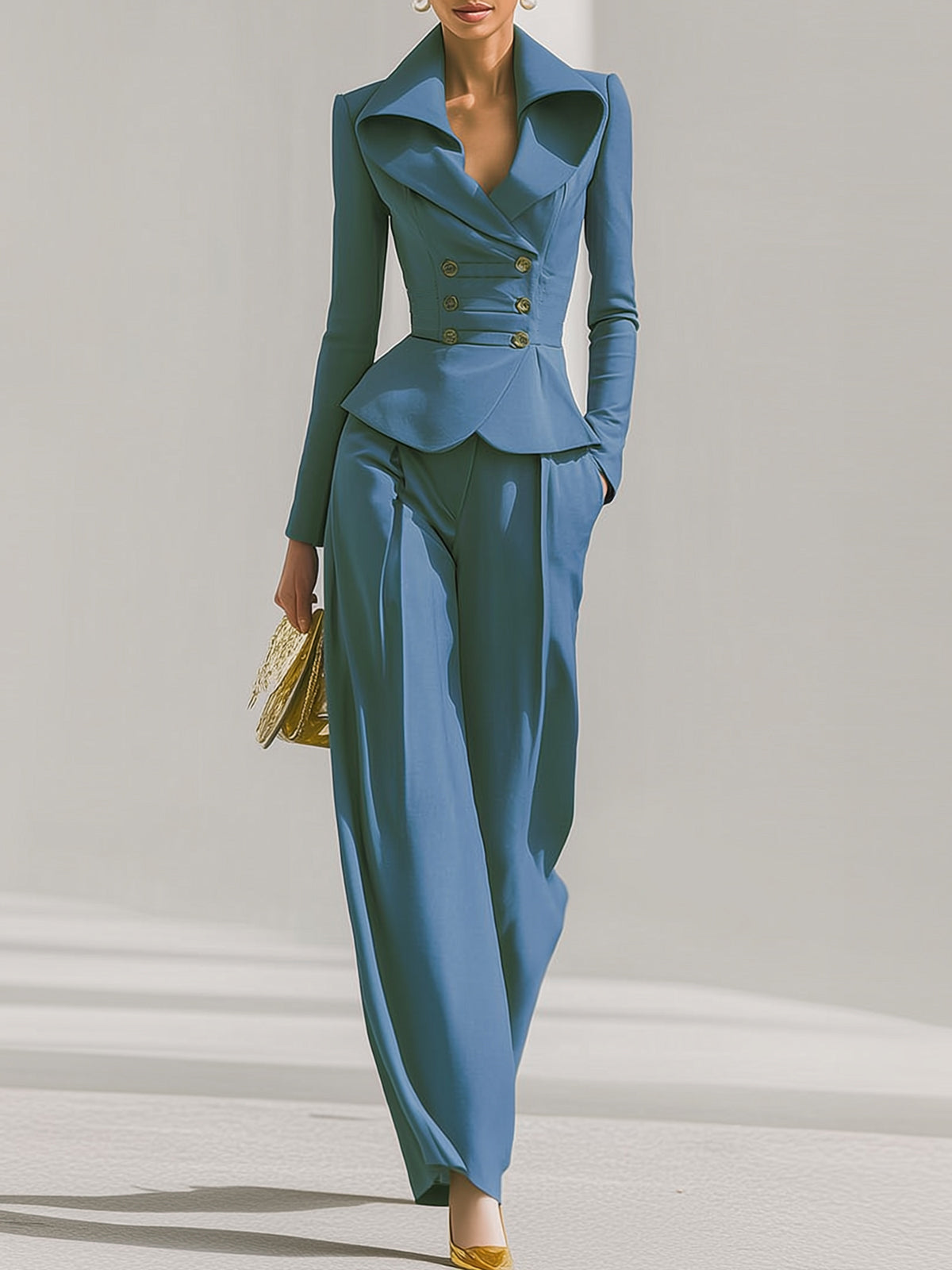 Cobalt Blue Slim-fit Suit