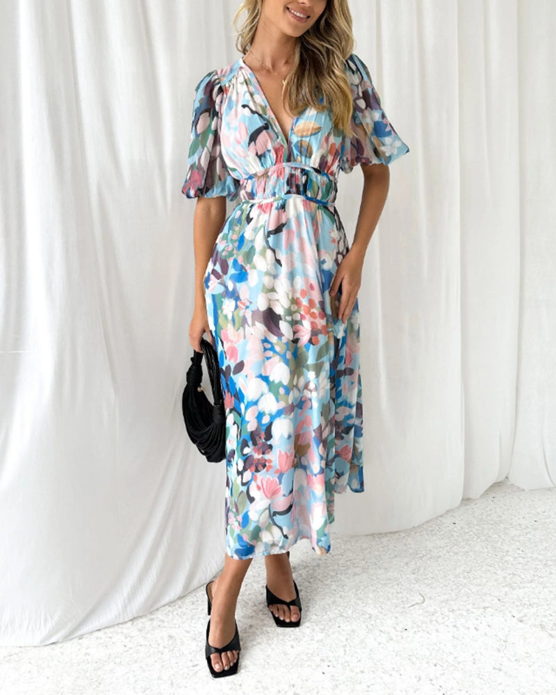Elvira Long Boho Dress