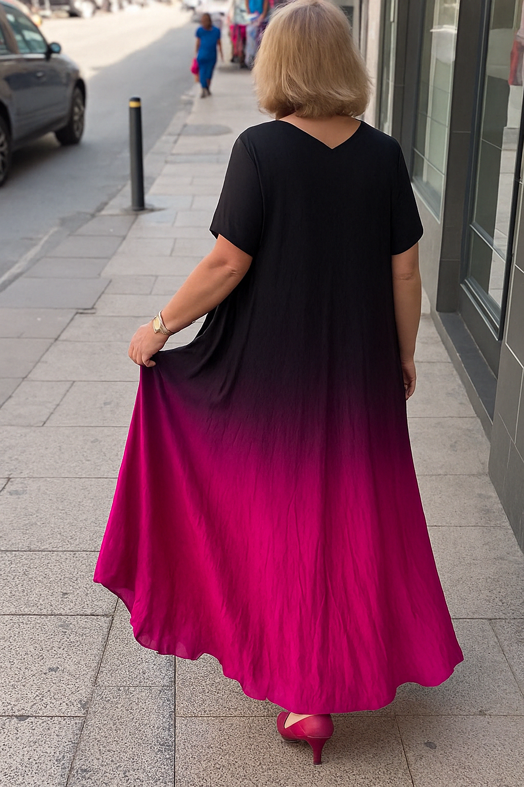 Stylish Tummy Covering Dress | HIBISCUS
