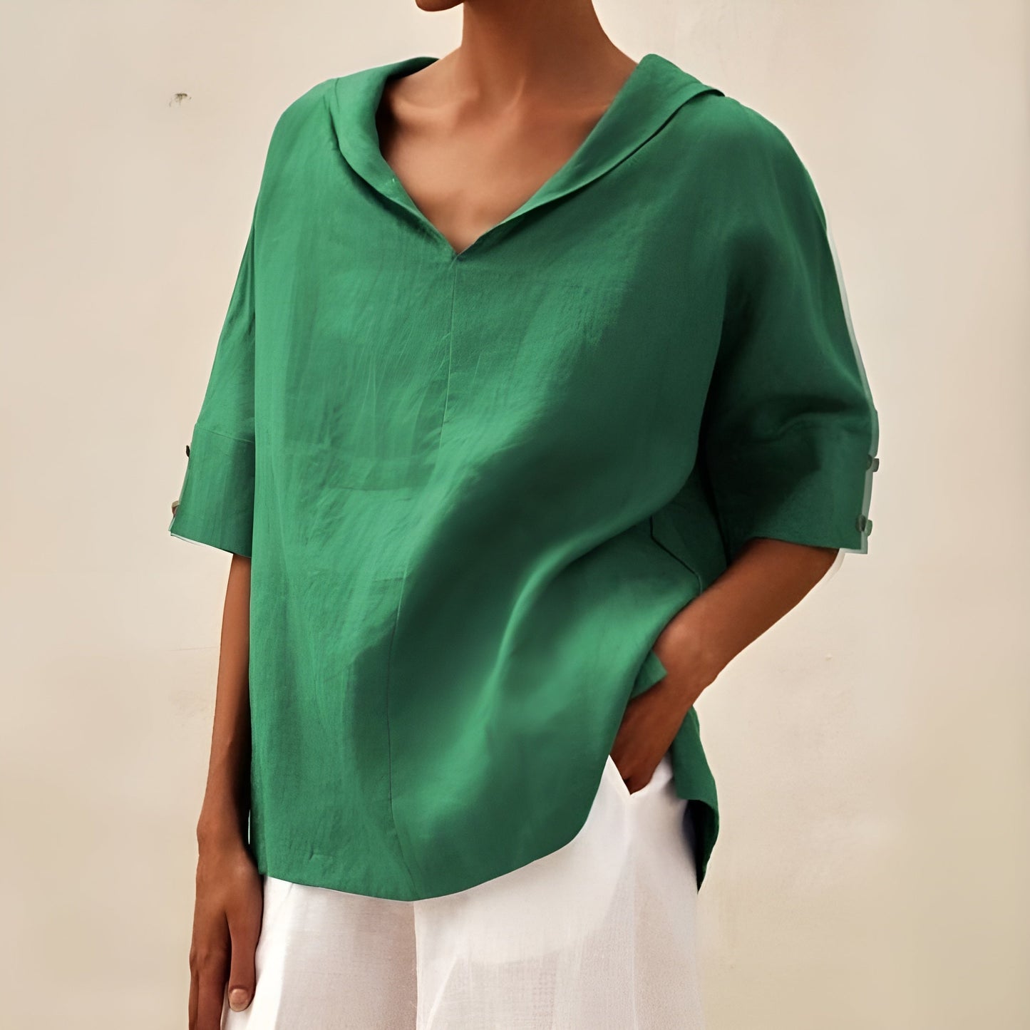 Linda - Short Sleeve Blouse