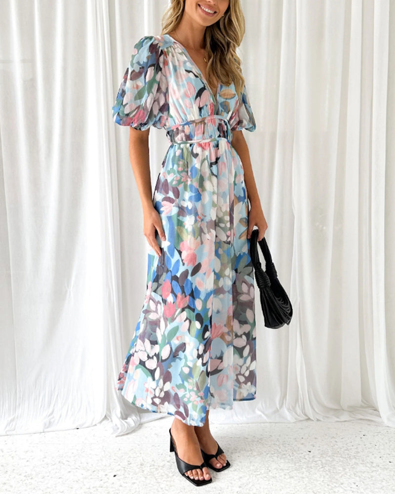Elvira Long Boho Dress