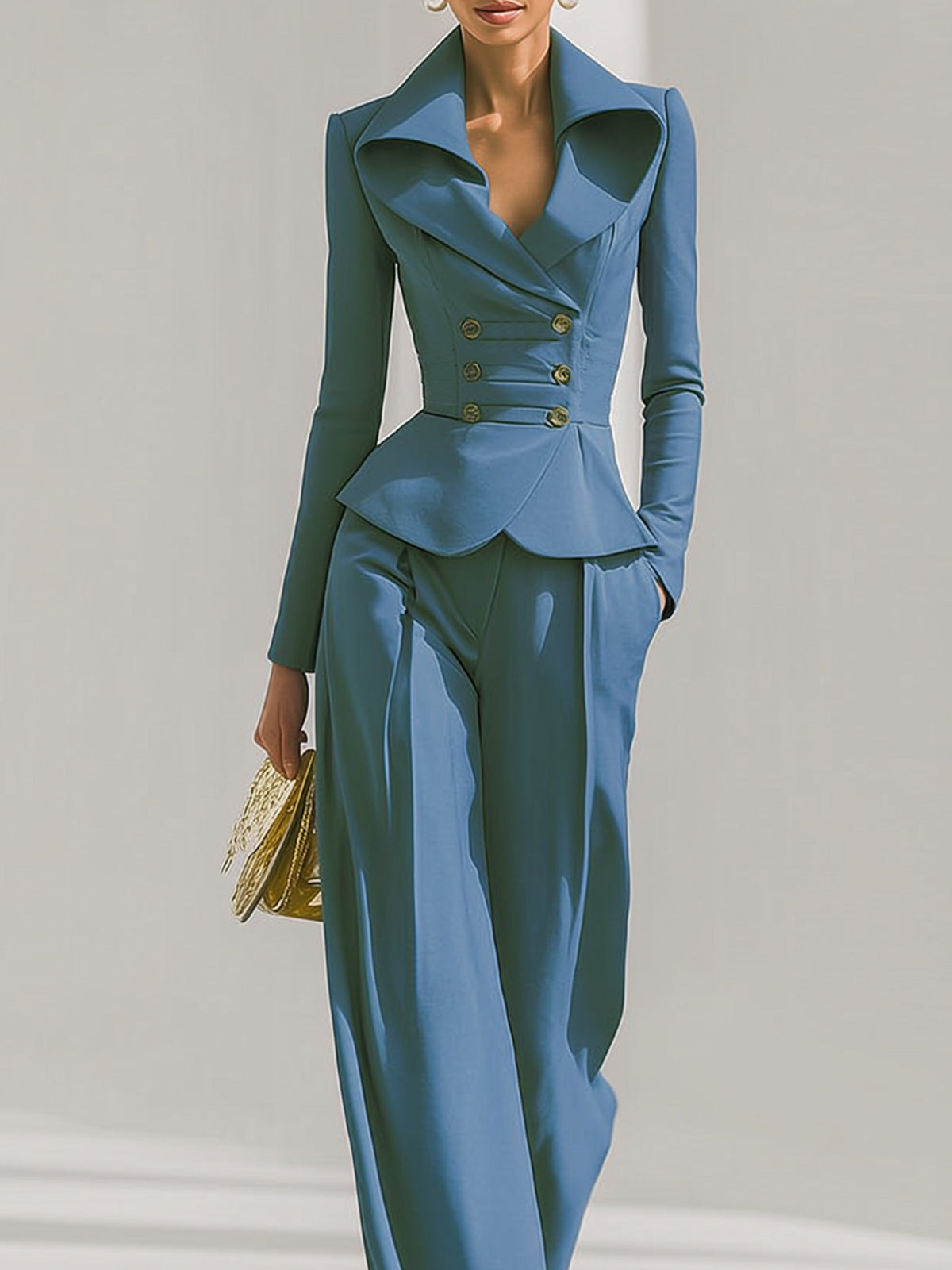 Cobalt Blue Slim-fit Suit