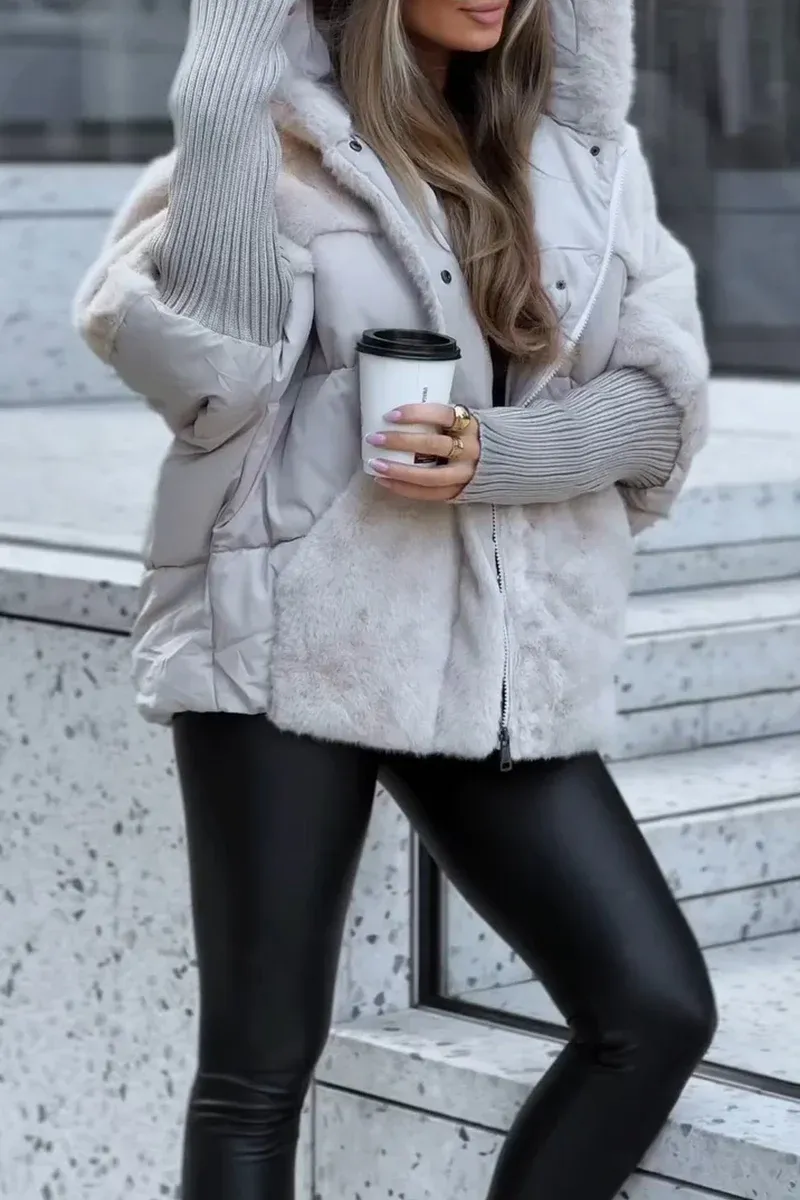 MARISA™ | Hooded Bomber Jacket