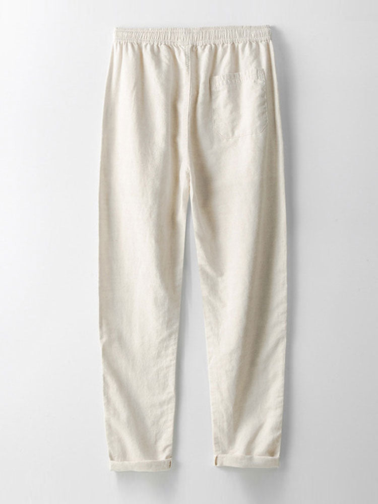 Pleated Shirt & Relaxed Drawstring Trouser Set