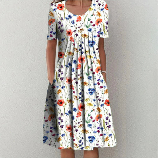 Doreen - Elegant Tummy Covering Dress