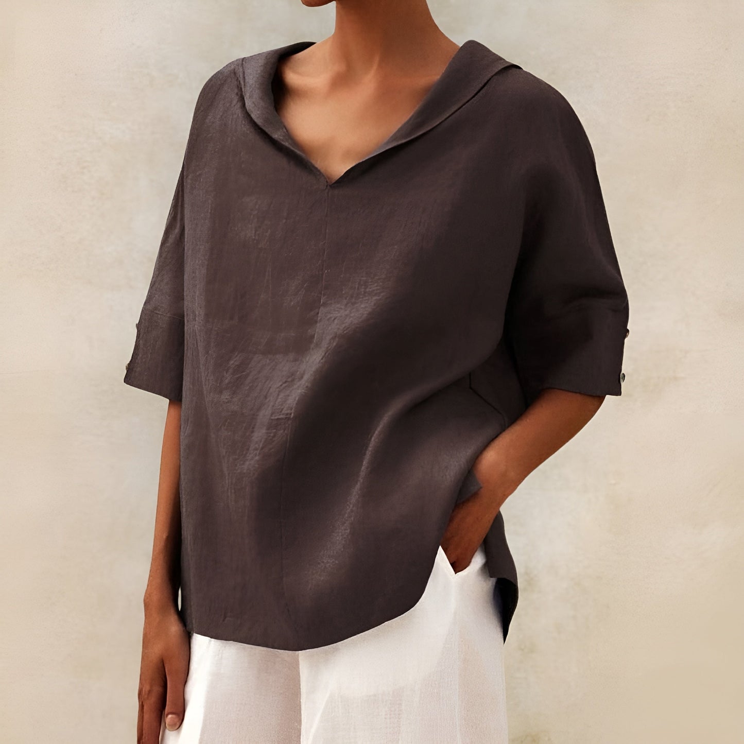 Linda - Short Sleeve Blouse