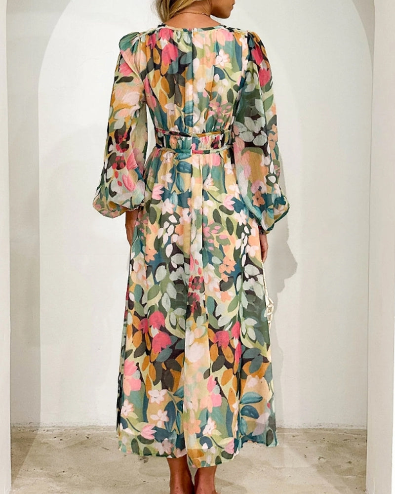 Elvira Long Boho Dress