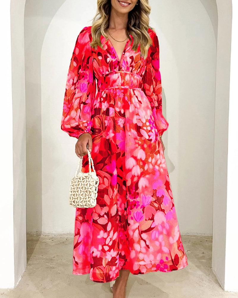 Elvira Long Boho Dress