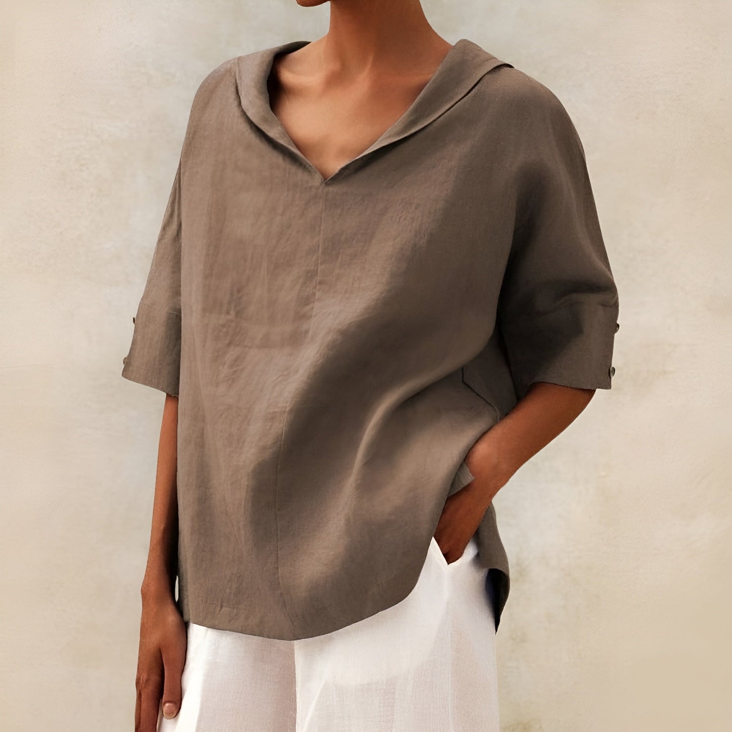 Linda - Short Sleeve Blouse