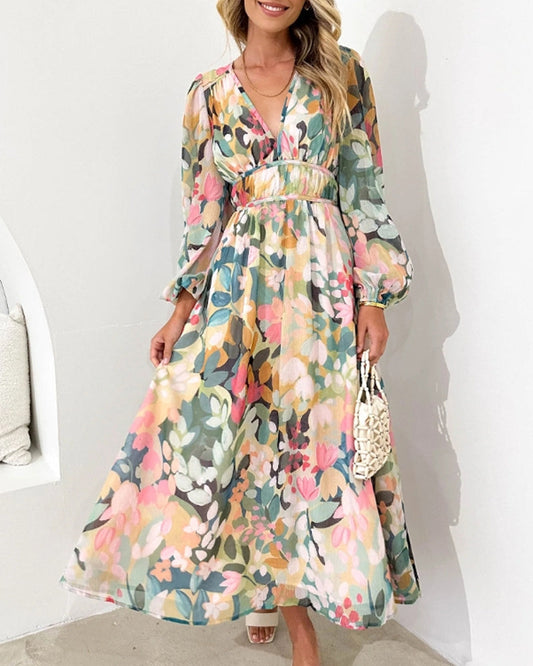 Elvira Long Boho Dress