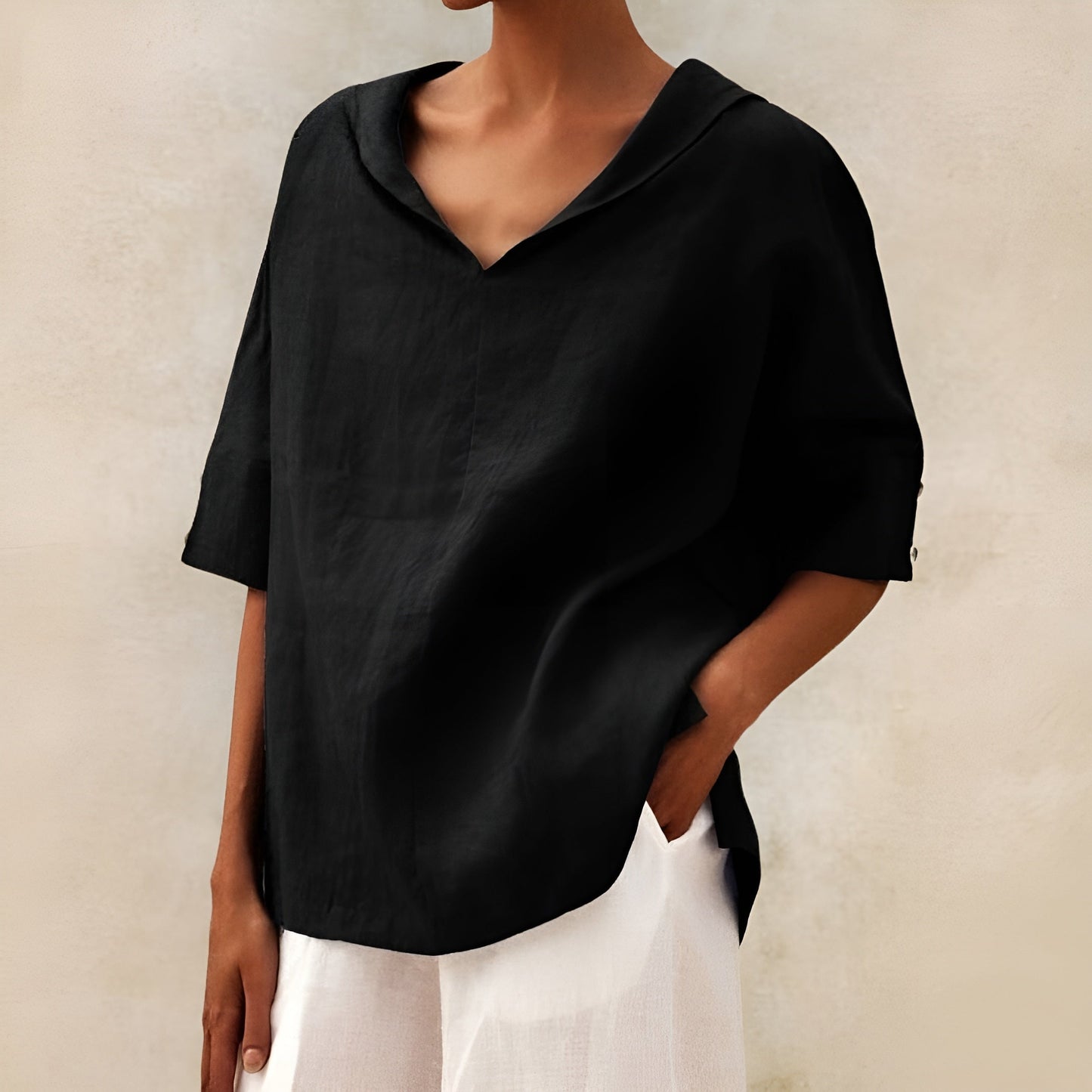 Linda - Short Sleeve Blouse