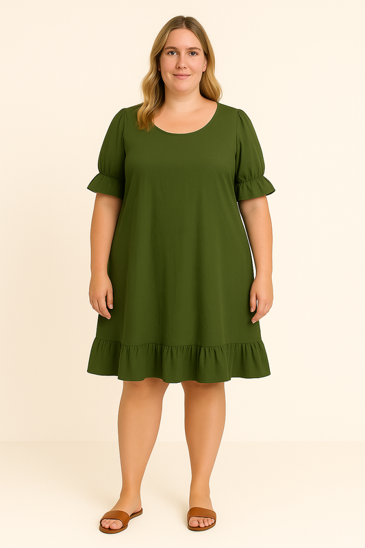 Tummy Covering Summer Dress | MADRID