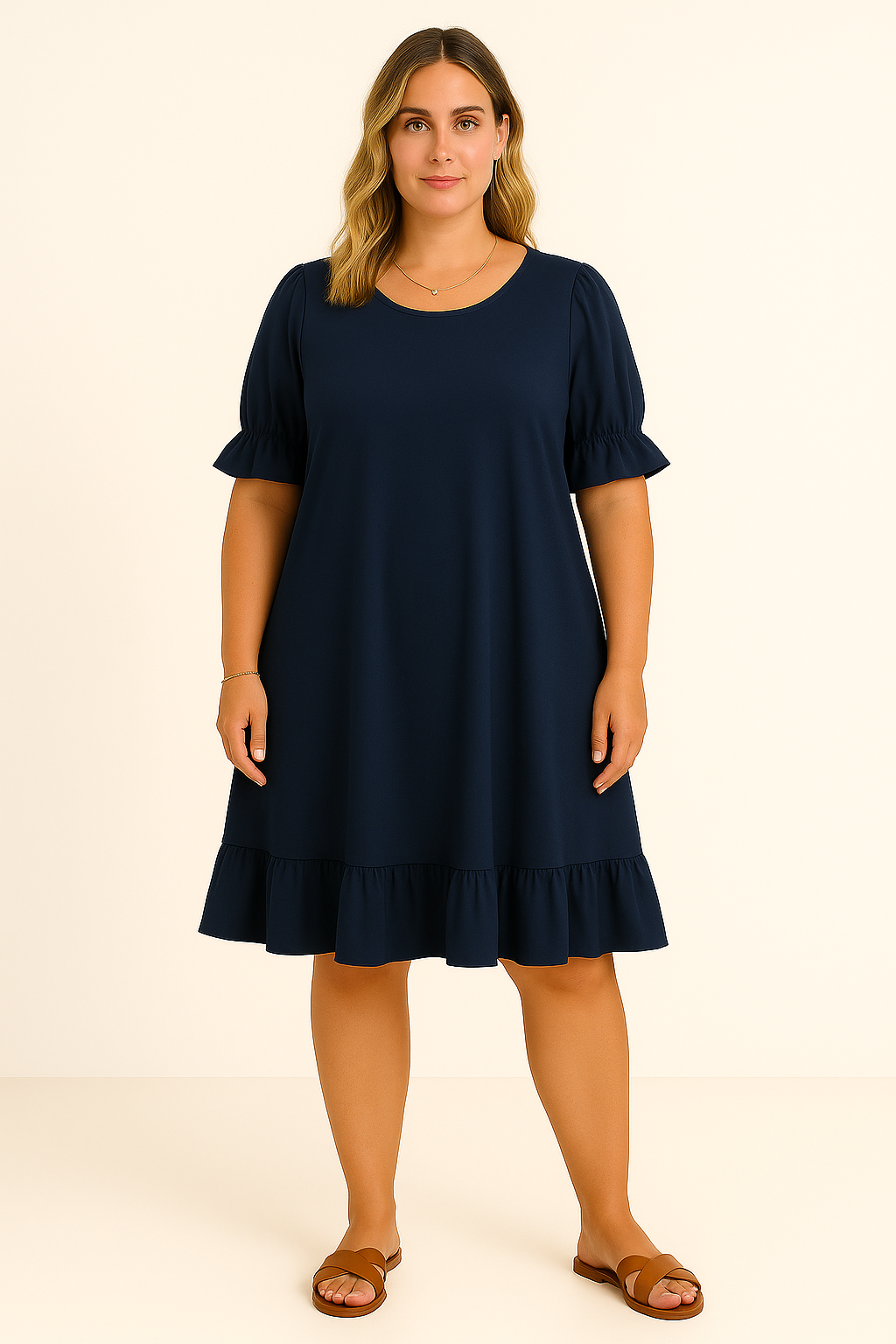 Tummy Covering Summer Dress | MADRID