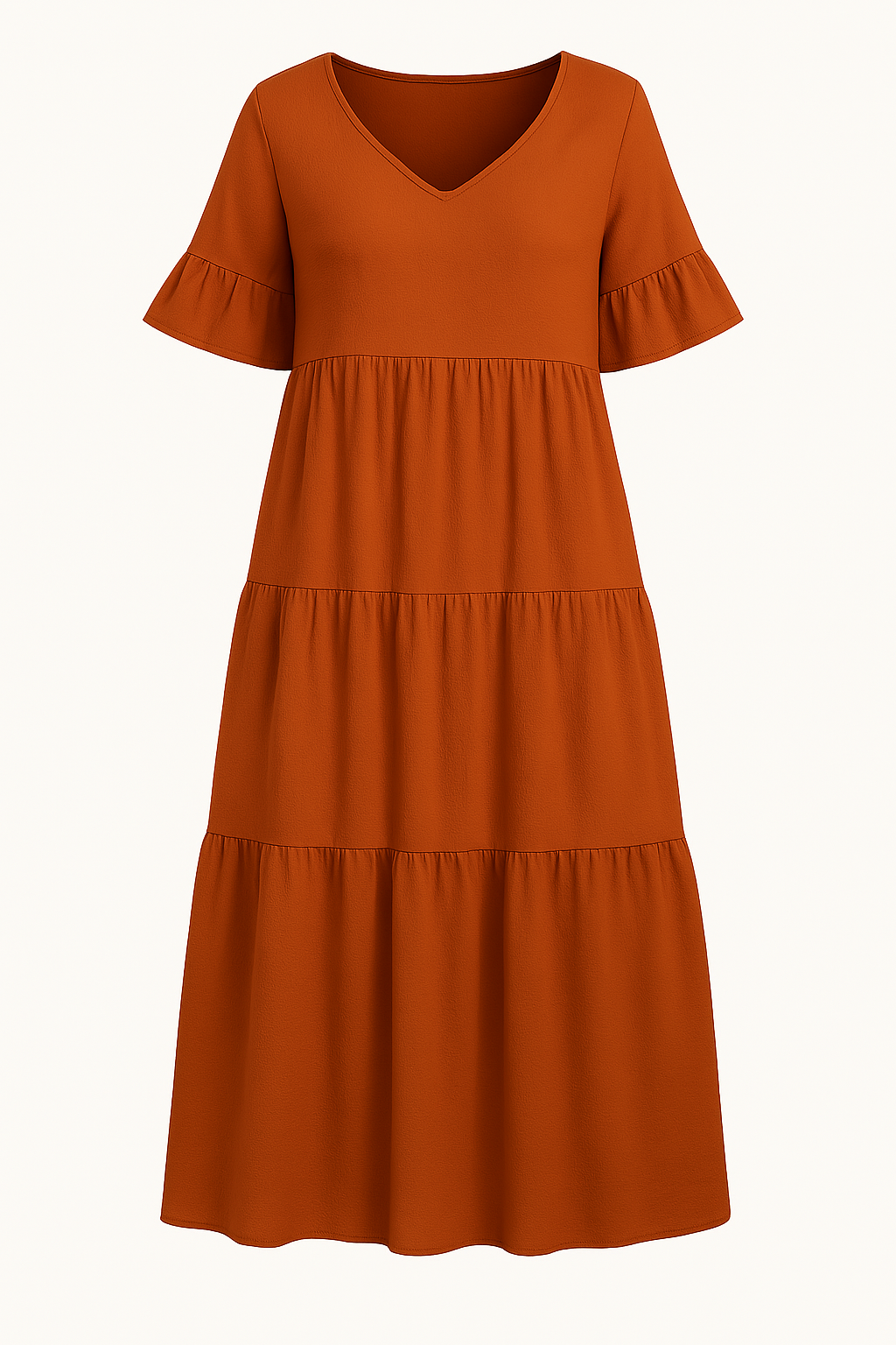 V-neck Tummy Covering Dress | VANCOUVER