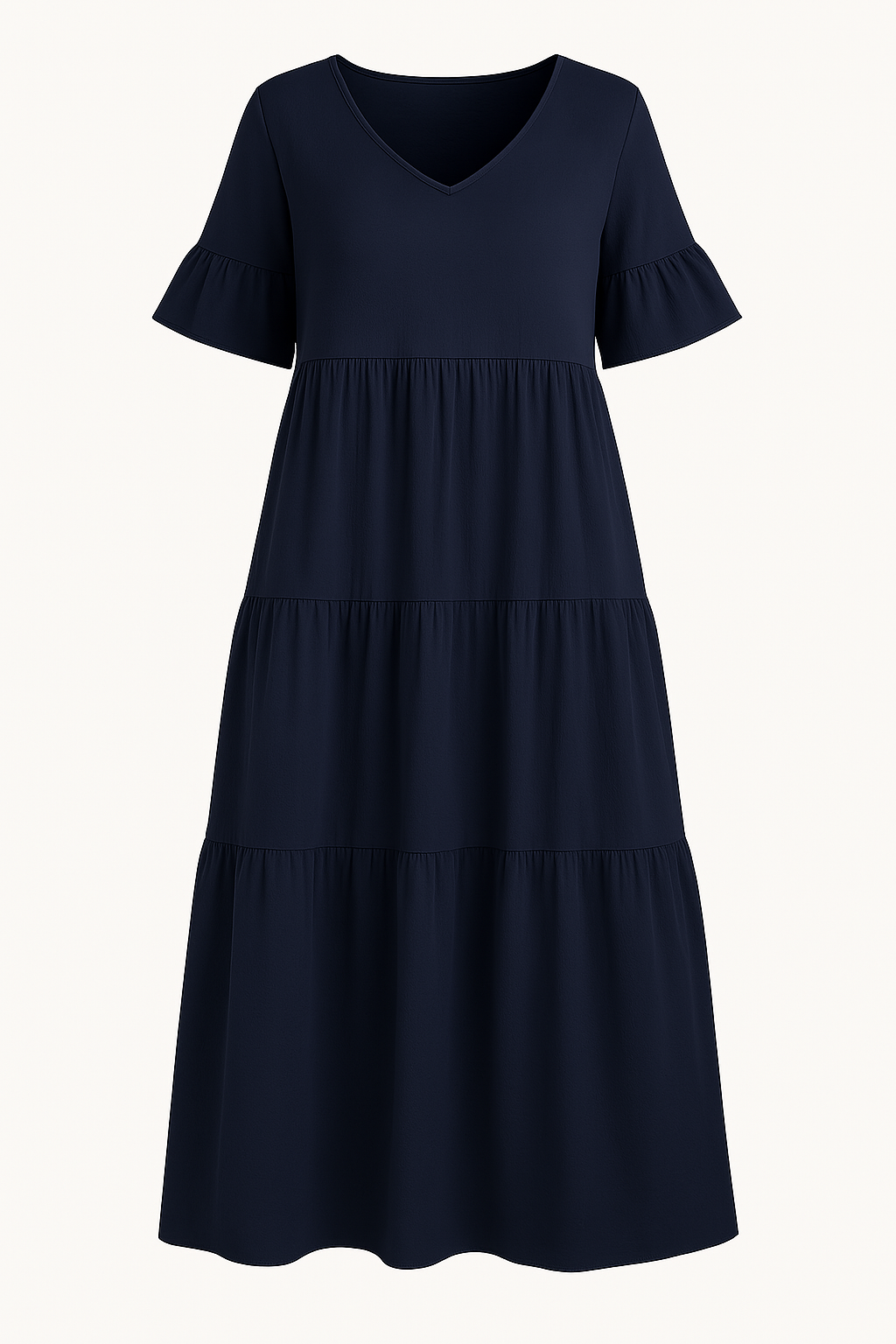 V-neck Tummy Covering Dress | VANCOUVER