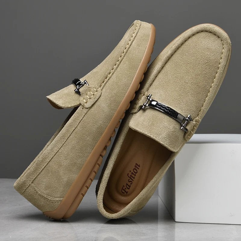 Leandro Leather Driver Loafers