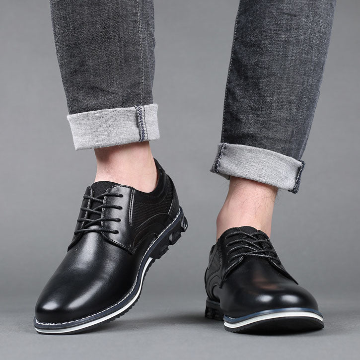 Marco Leather Derby Shoes