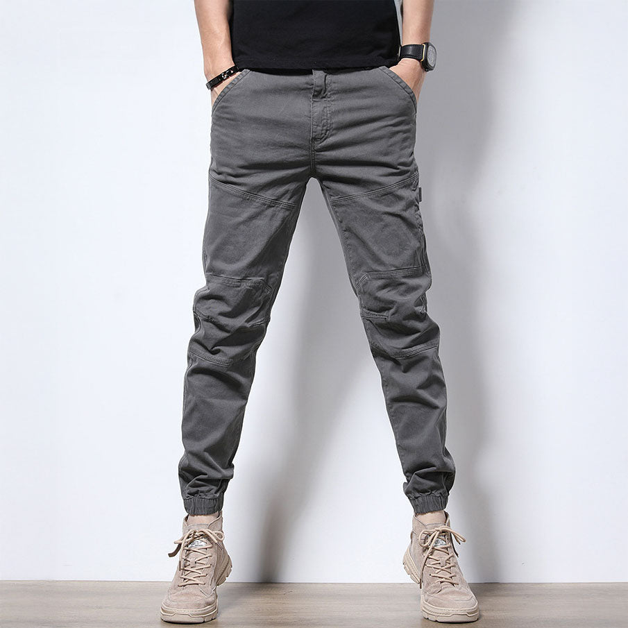 Riko Cotton Tapered Joggers