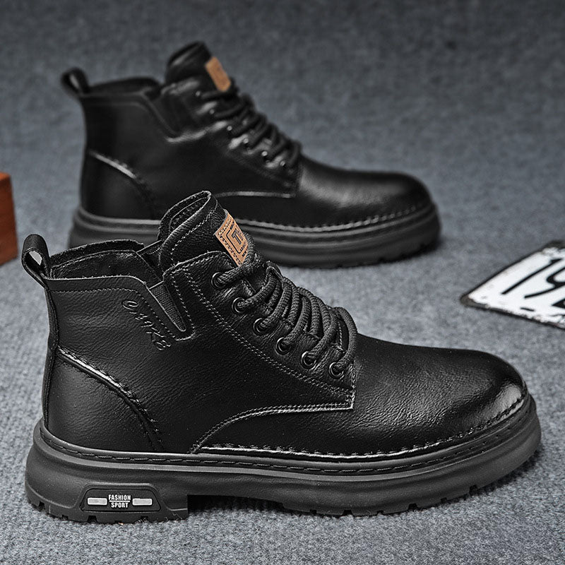 Dresden Mid Leather Boots