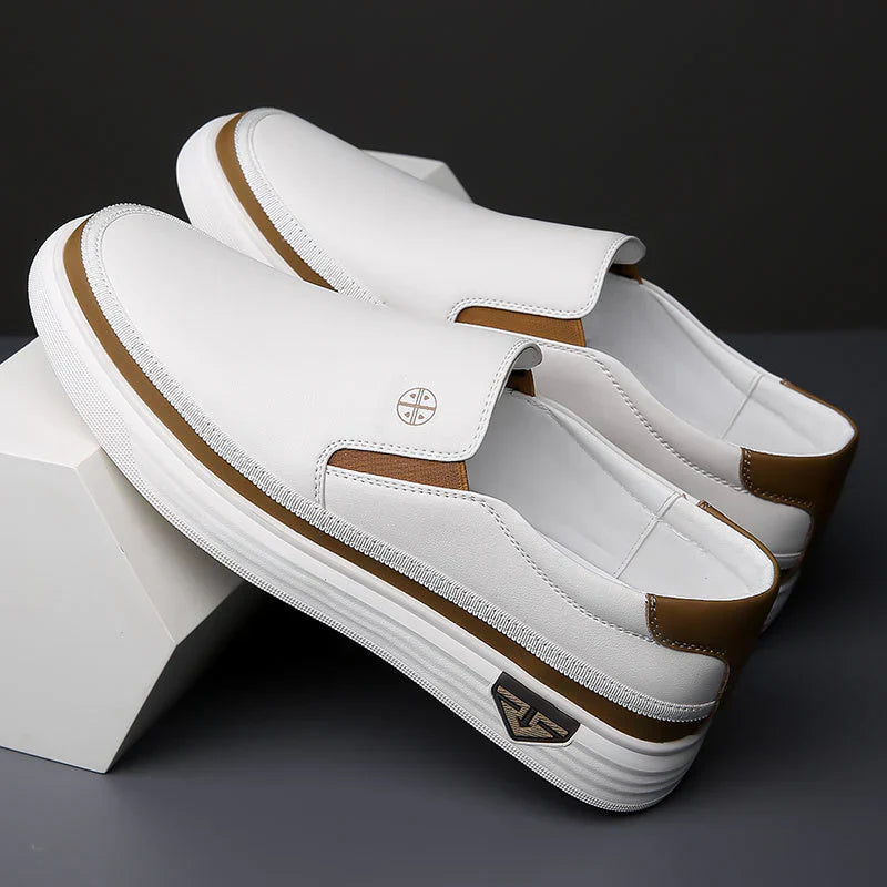 Vasco Leather Slip-Ons