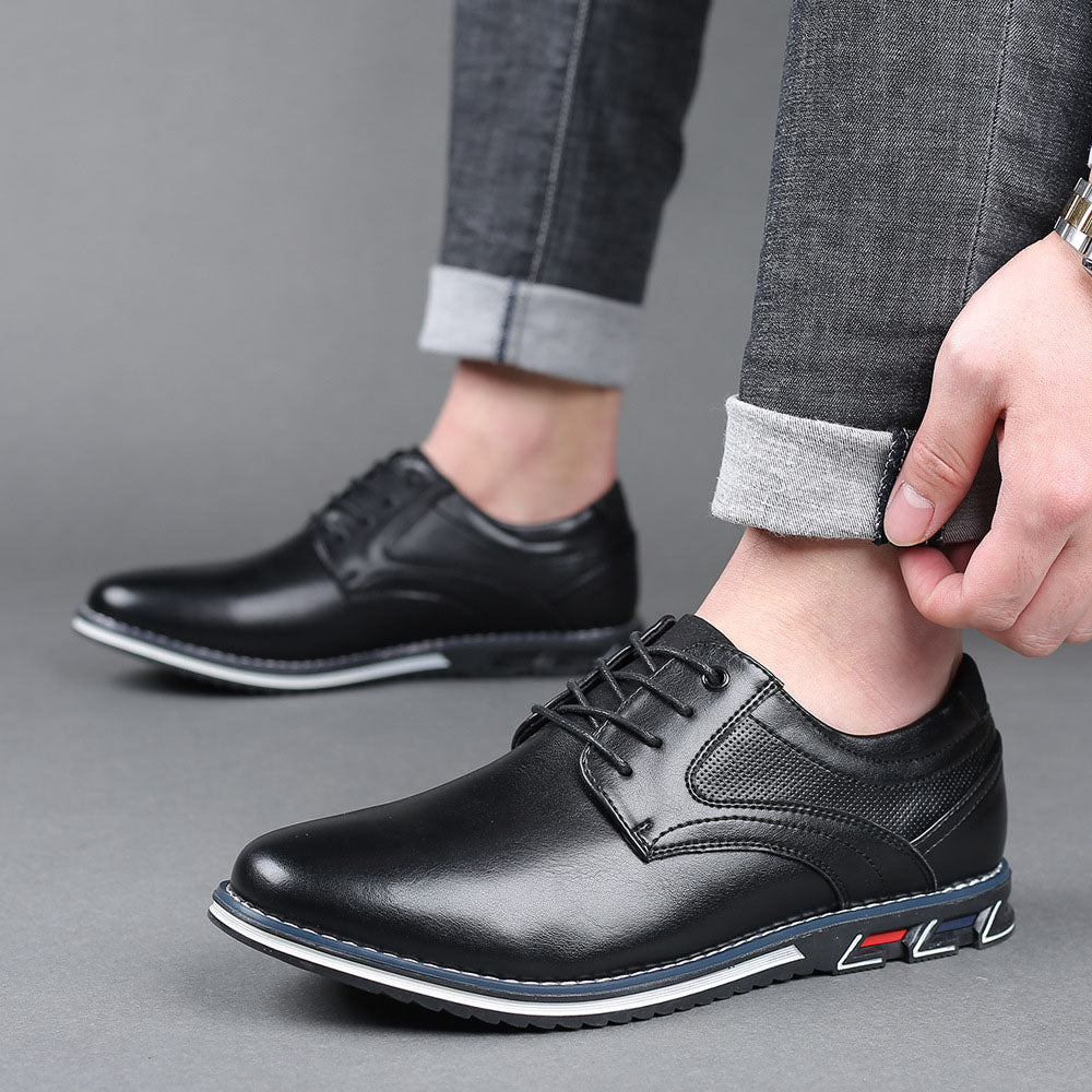 Marco Leather Derby Shoes
