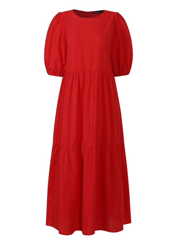 O-neck Tummy Covering Dress | NAIROBI