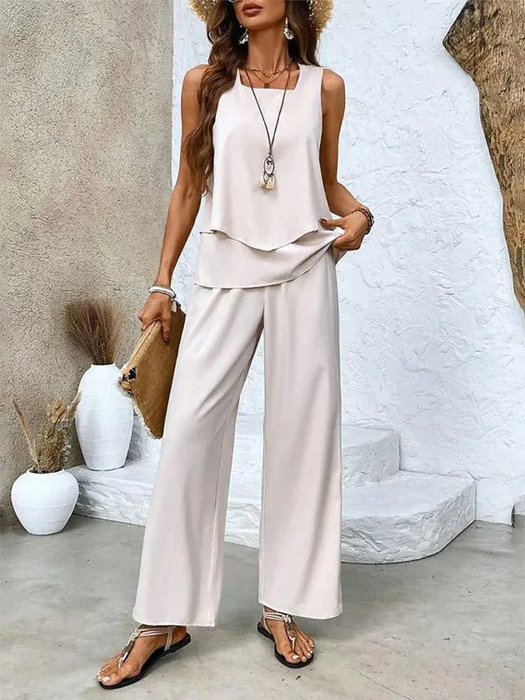 Helen - Sleeveless Summer Co-ord