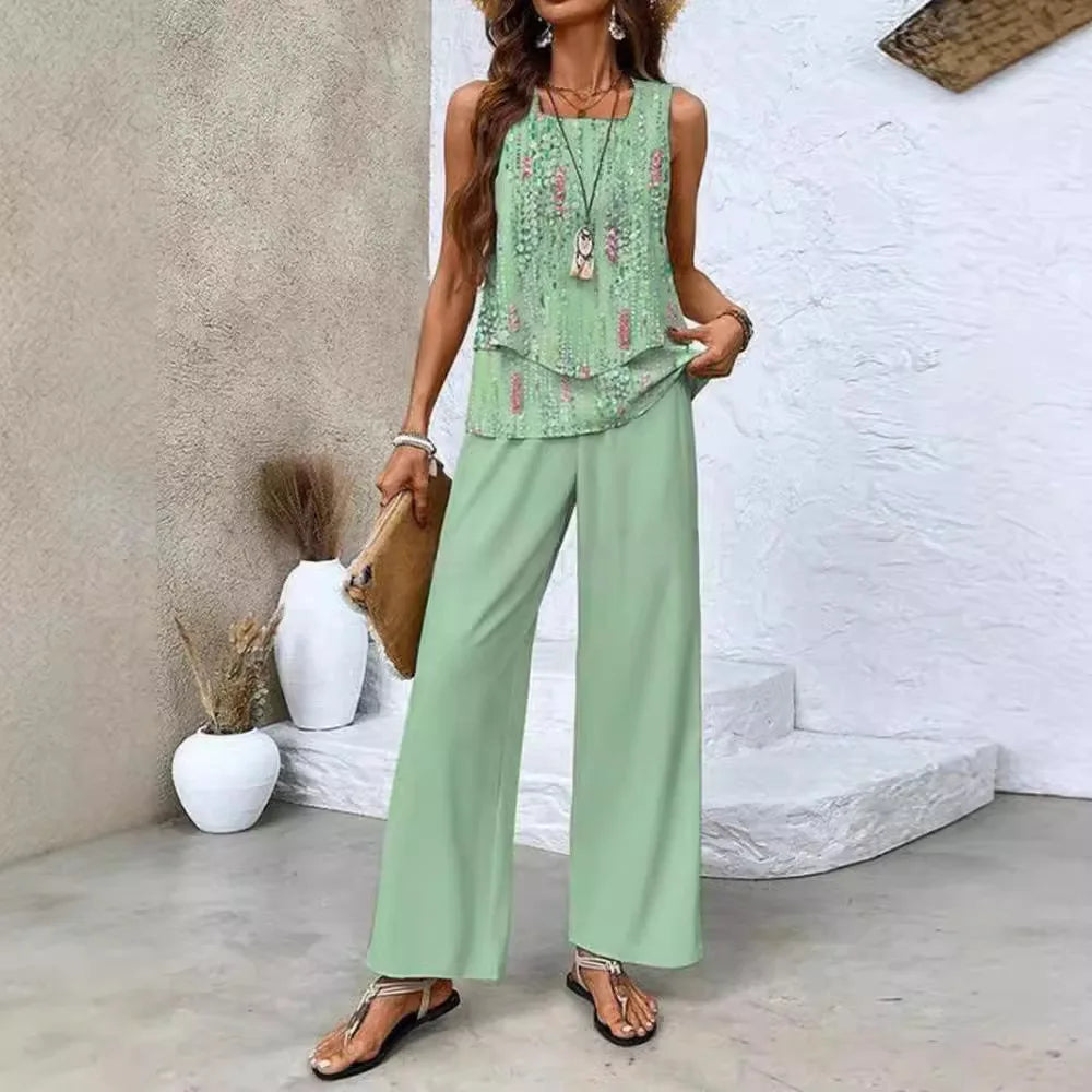 Helen - Sleeveless Summer Co-ord