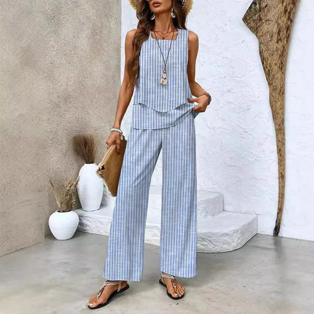 Helen - Sleeveless Summer Co-ord