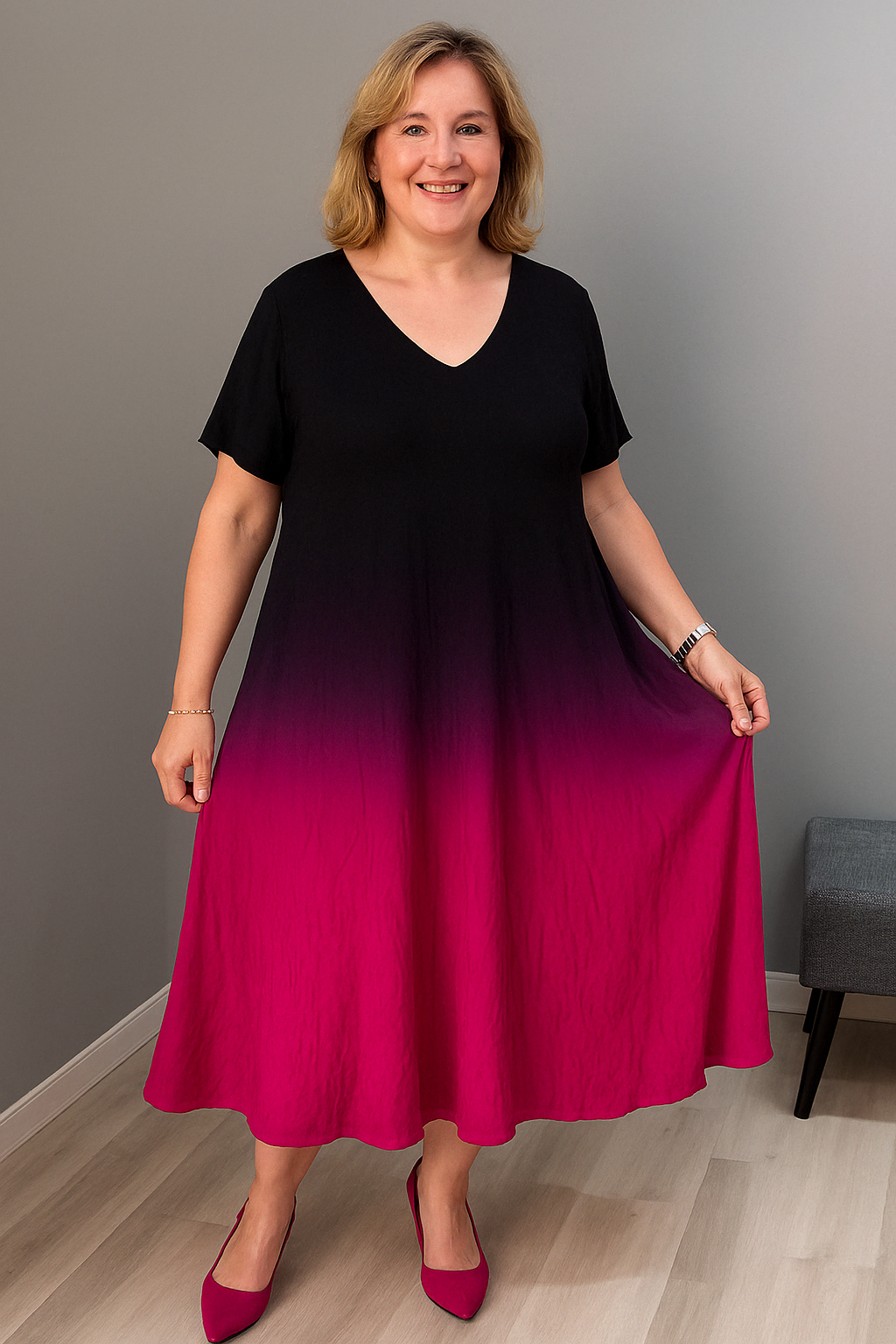 Stylish Tummy Covering Dress | HIBISCUS