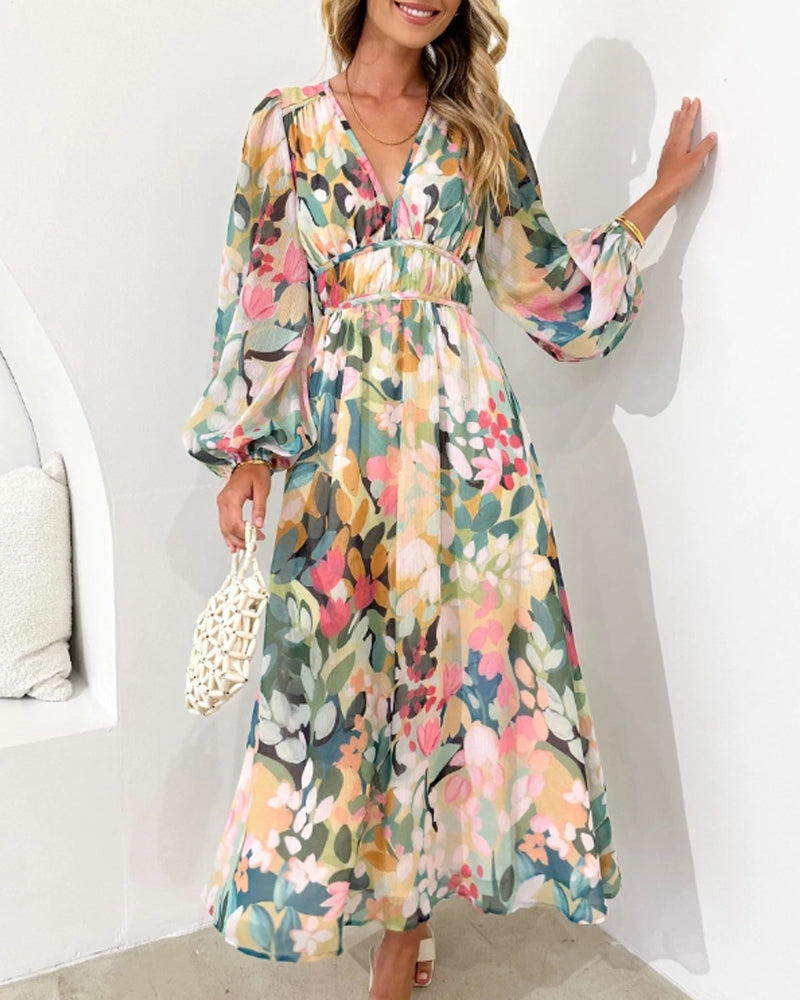 Elvira Long Boho Dress