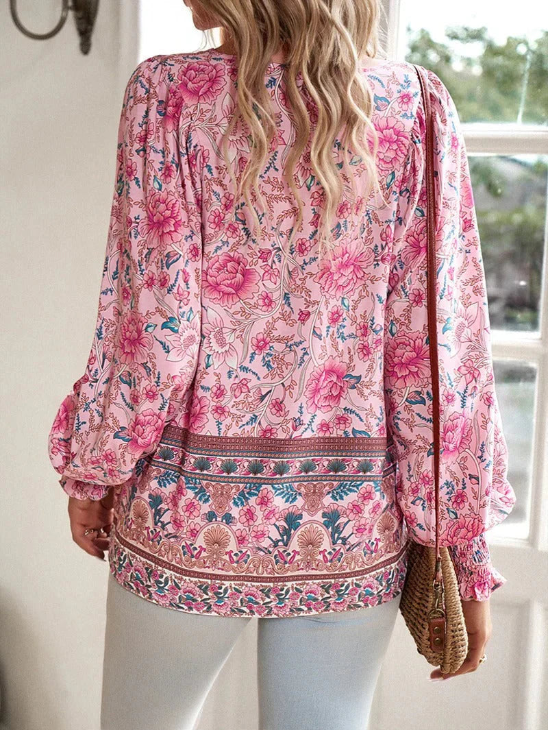 Tina | Floral Top