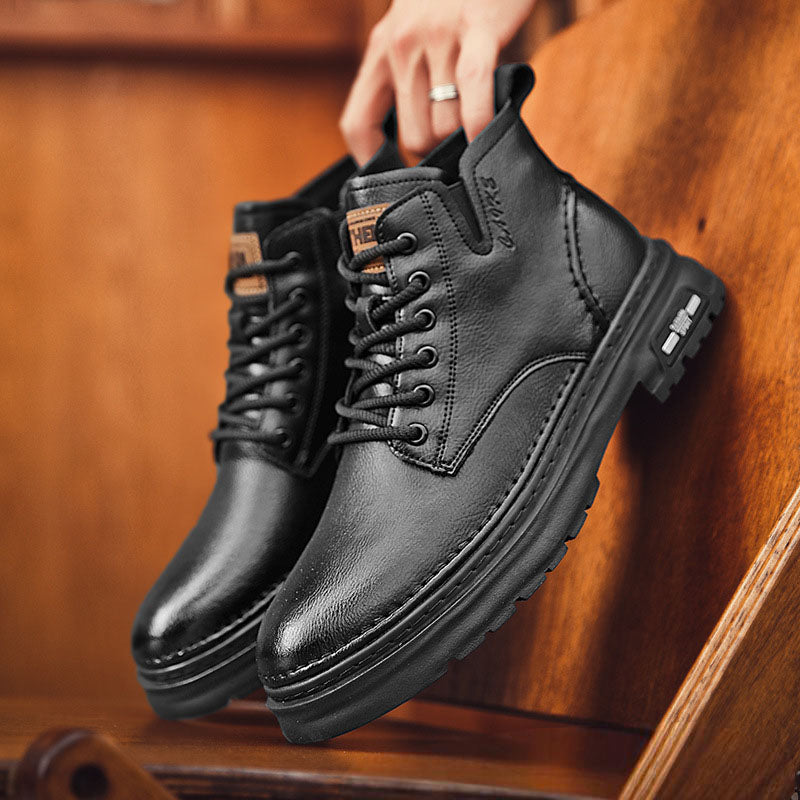 Dresden Mid Leather Boots