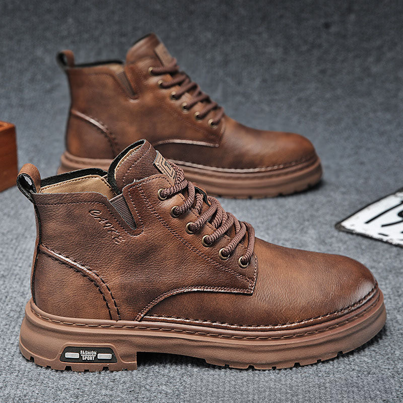 Dresden Mid Leather Boots