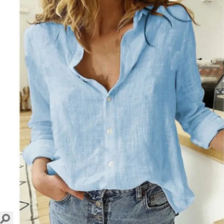 Kaia | Bird Print Long Sleeve Shirt