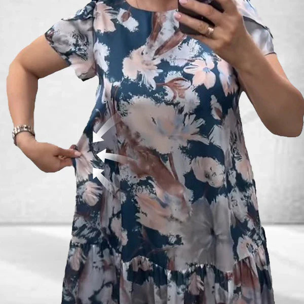 Flowing Floral Summer Dress