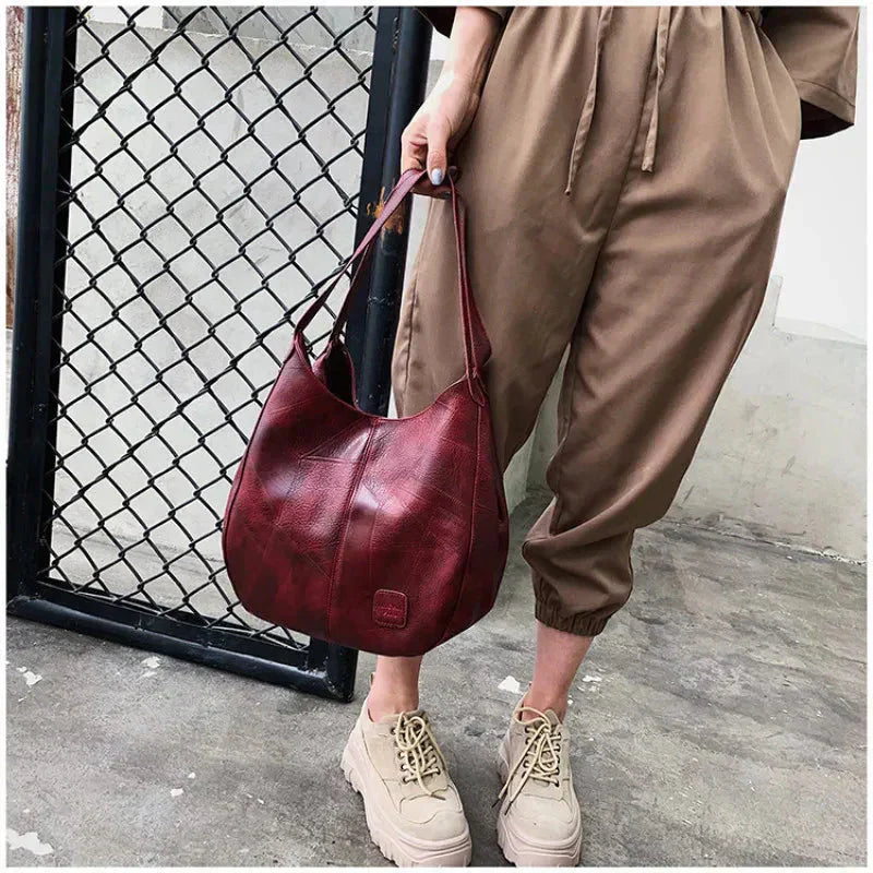 Addison - Vintage Leather Handbag