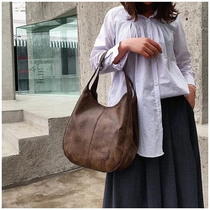 Addison - Vintage Leather Handbag
